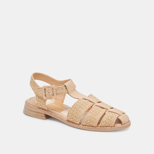 Holis Sandal - Light Natural Raffia